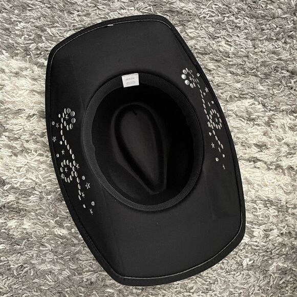 NWT Anthropologie Studded-Brim Rancher Hat - Picture 9 of 11